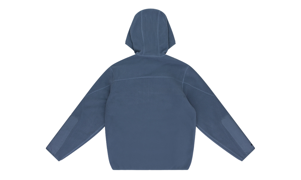 NEW BALANCE FULL-ZIP FLEECE HOODIE "INDIGO" NB23WJ005 VINTAGE INDIGO