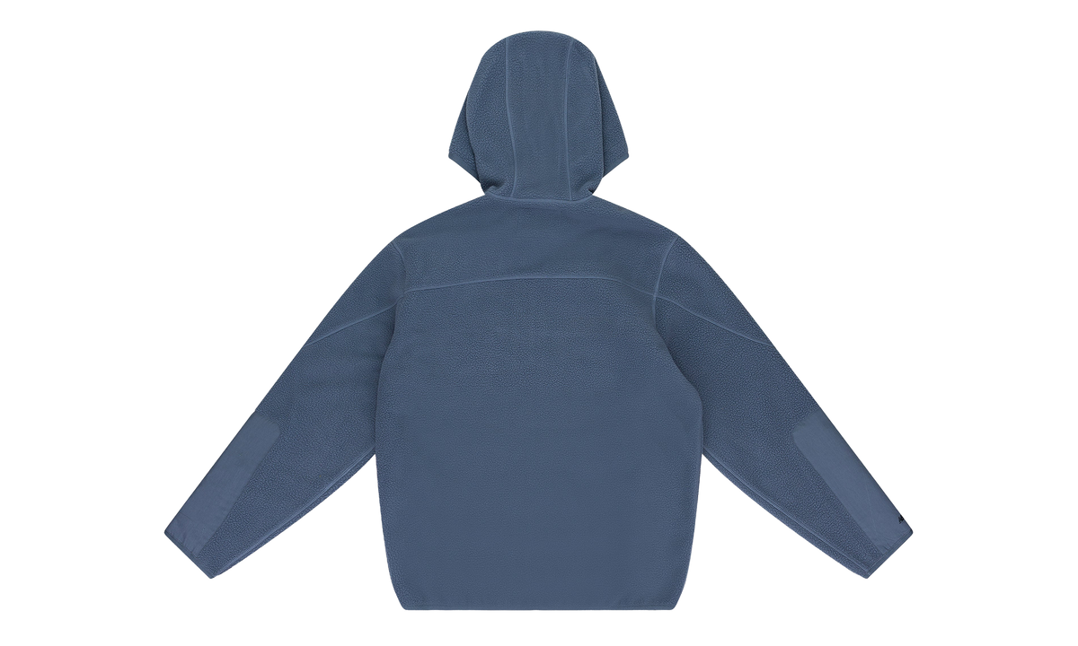 NEW BALANCE FULL-ZIP FLEECE HOODIE "INDIGO" NB23WJ005 VINTAGE INDIGO