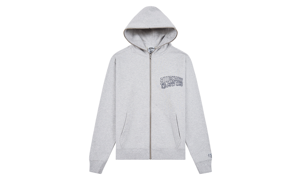 Small Swerve Zip Hoodie "Heather Grey" 851 7300 GREY