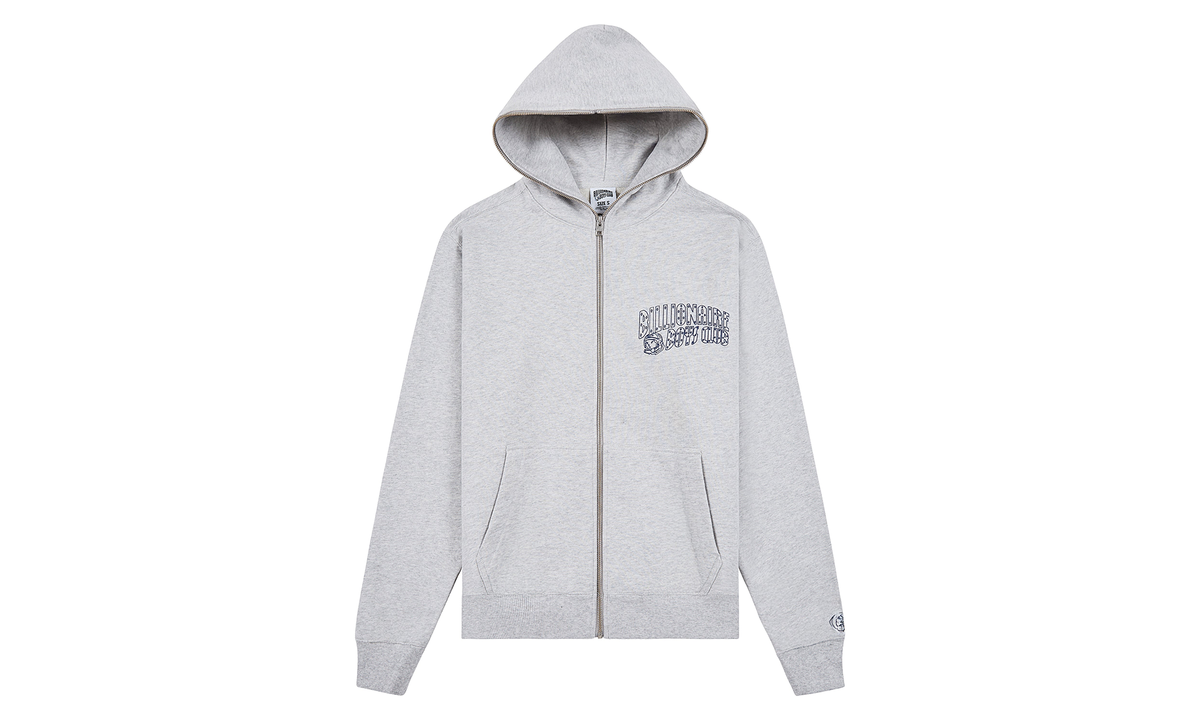 Small Swerve Zip Hoodie "Heather Grey" 851 7300 GREY