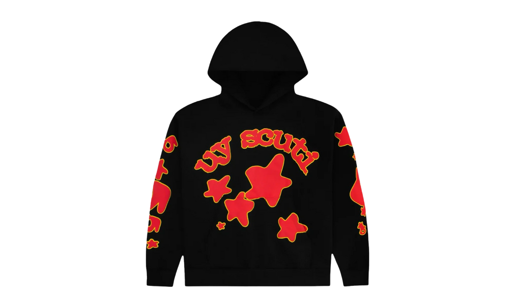 UY Scuti Hoodie "Black / Red" SP5der202