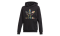 Logo Pattern Hoodie GS "Black" EJ5595