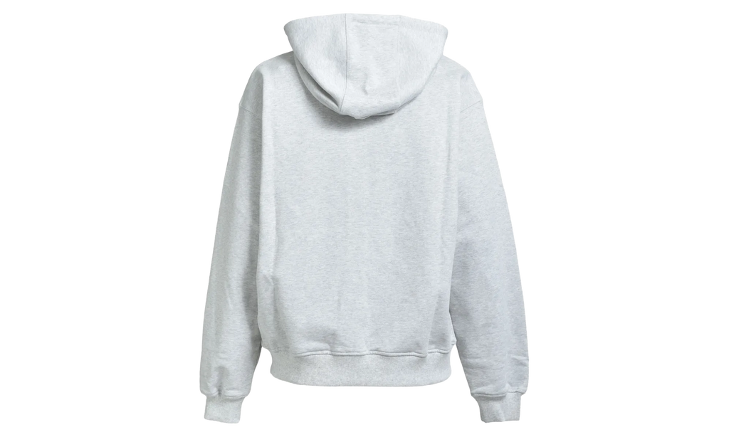 Embroidered Logo Zip Up Hoodie "Grey" M-AW25-JTP-408-01