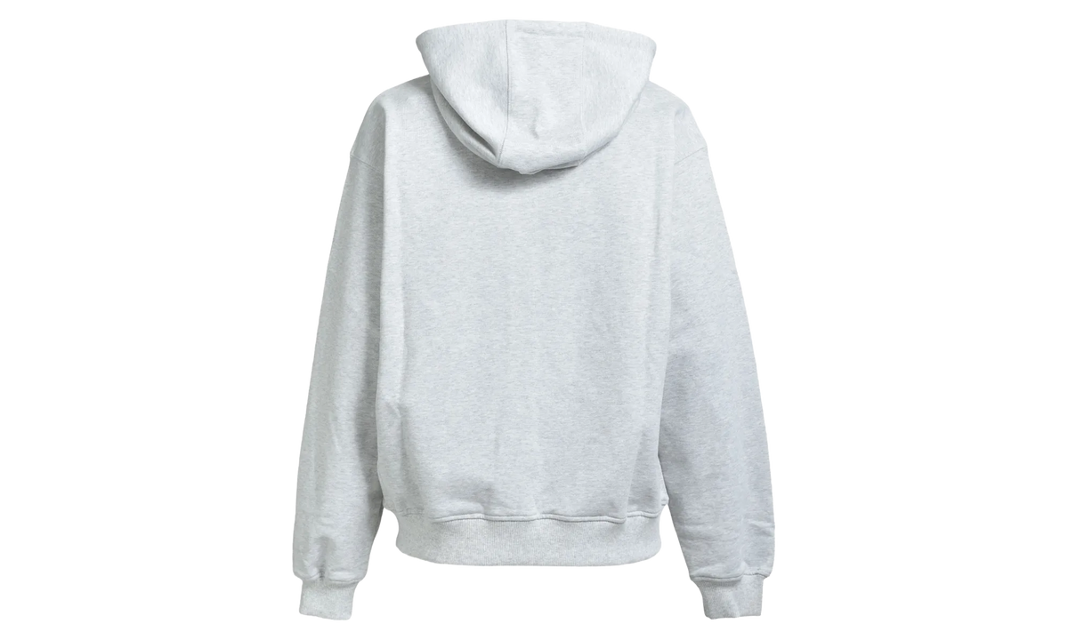 Embroidered Logo Zip Up Hoodie "Grey" M-AW25-JTP-408-01