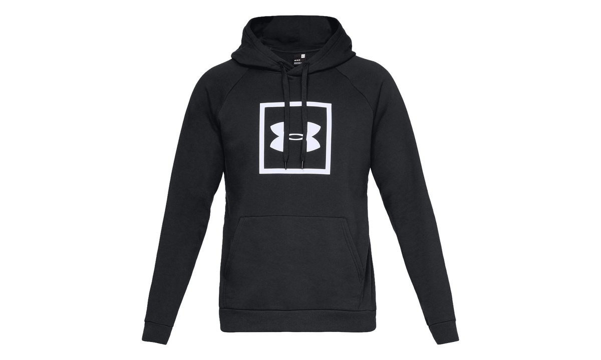 Rival Fleece Box Logo Hoodie "Black / White" 1329745 001