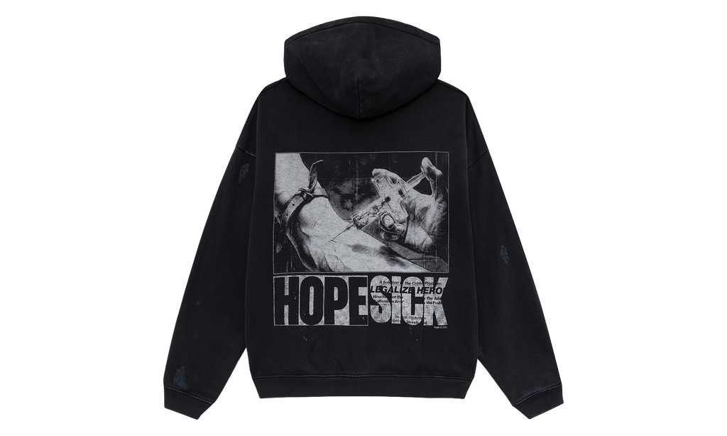 Hope Sick Hoodie "Black" VT004
