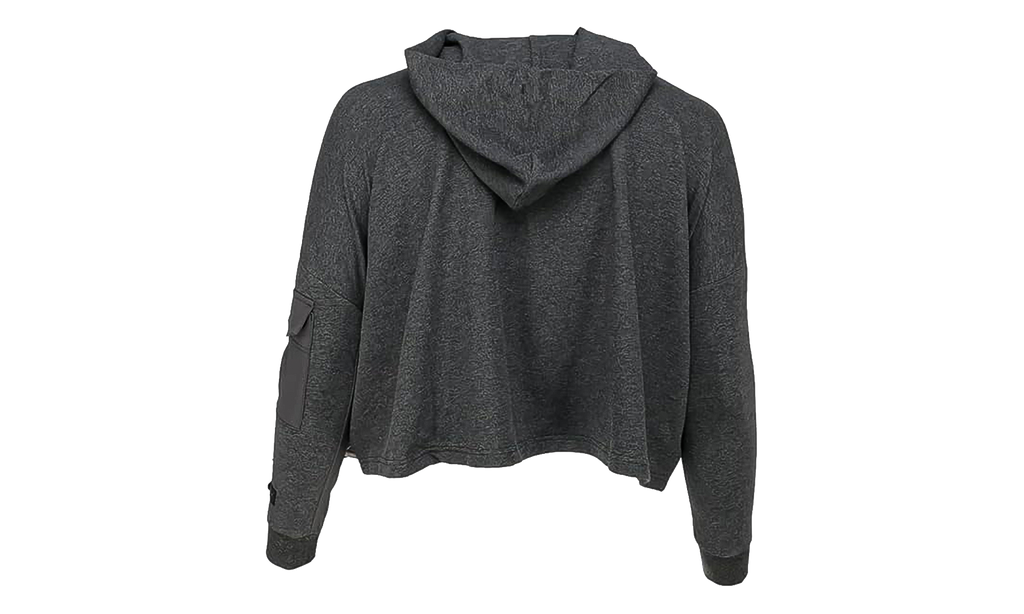 Fusion Full Zip Hoodie WMNS "Dark Gray Heather" 852100 07
