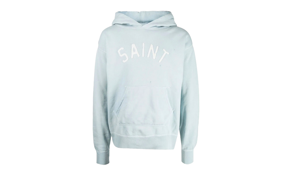 Felt Hoodie "Vintage Blue" SM A22 0000 022