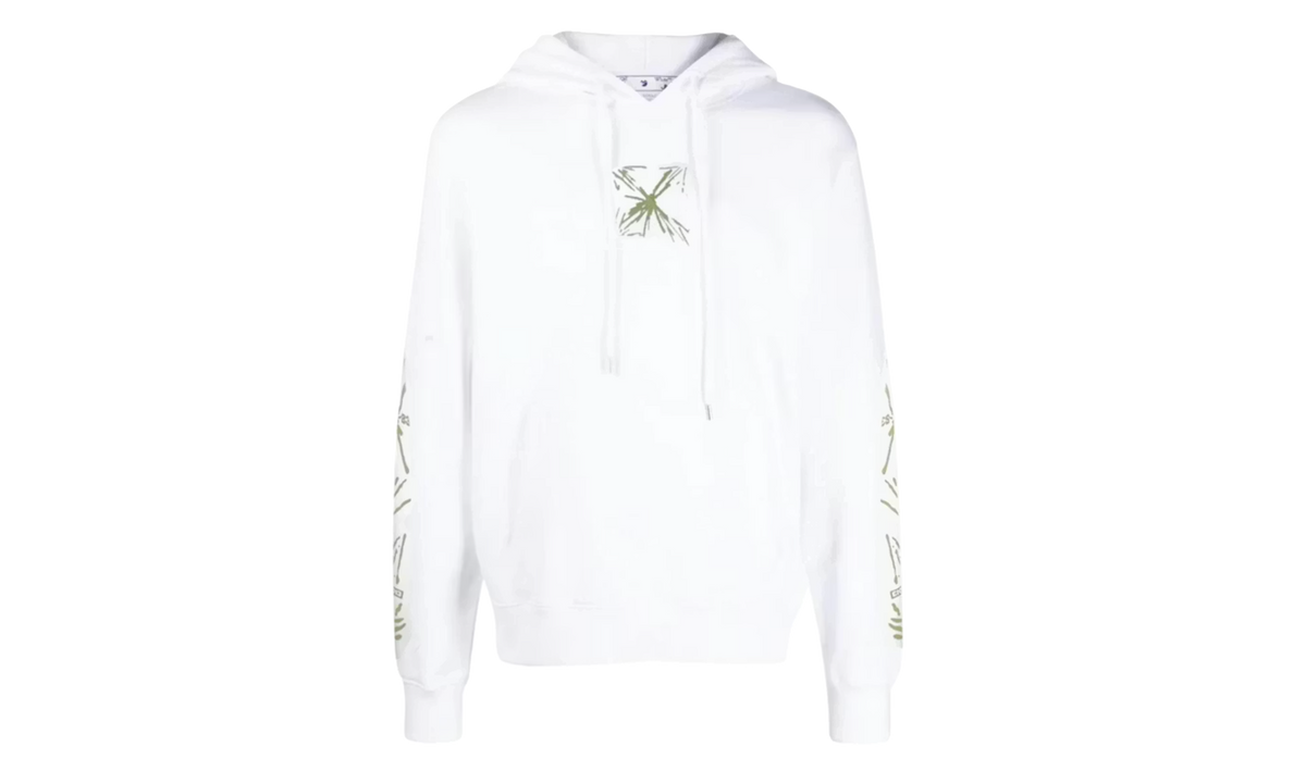 Splash Arrow Skate Hoodie "White" OMBB085S23FLE0020117