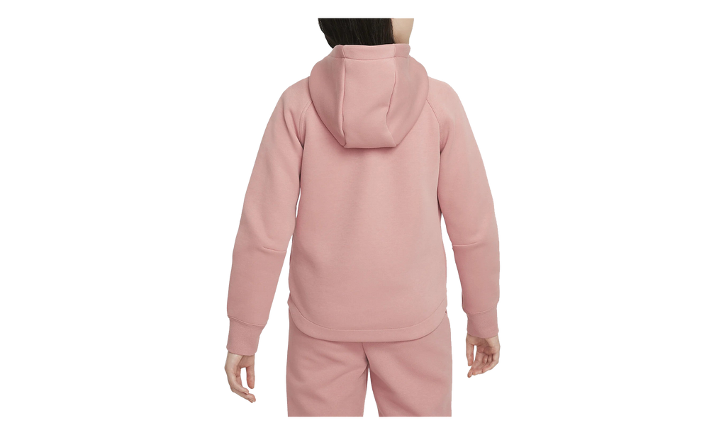 Sportswear Tech Fleece Full-Zip Hoodie GS "Red Stardust / Black" FD2979 618