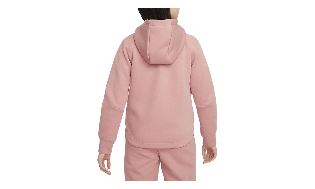 Sportswear Tech Fleece Full-Zip Hoodie GS "Red Stardust / Black" FD2979 618
