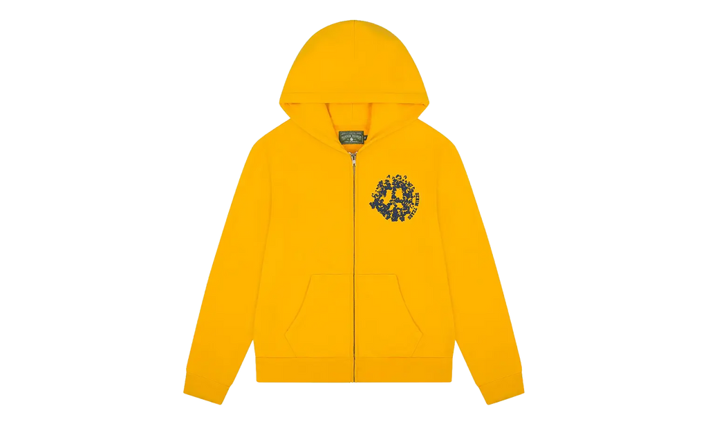 Denim University Zip Hoodie "Yellow" DT647