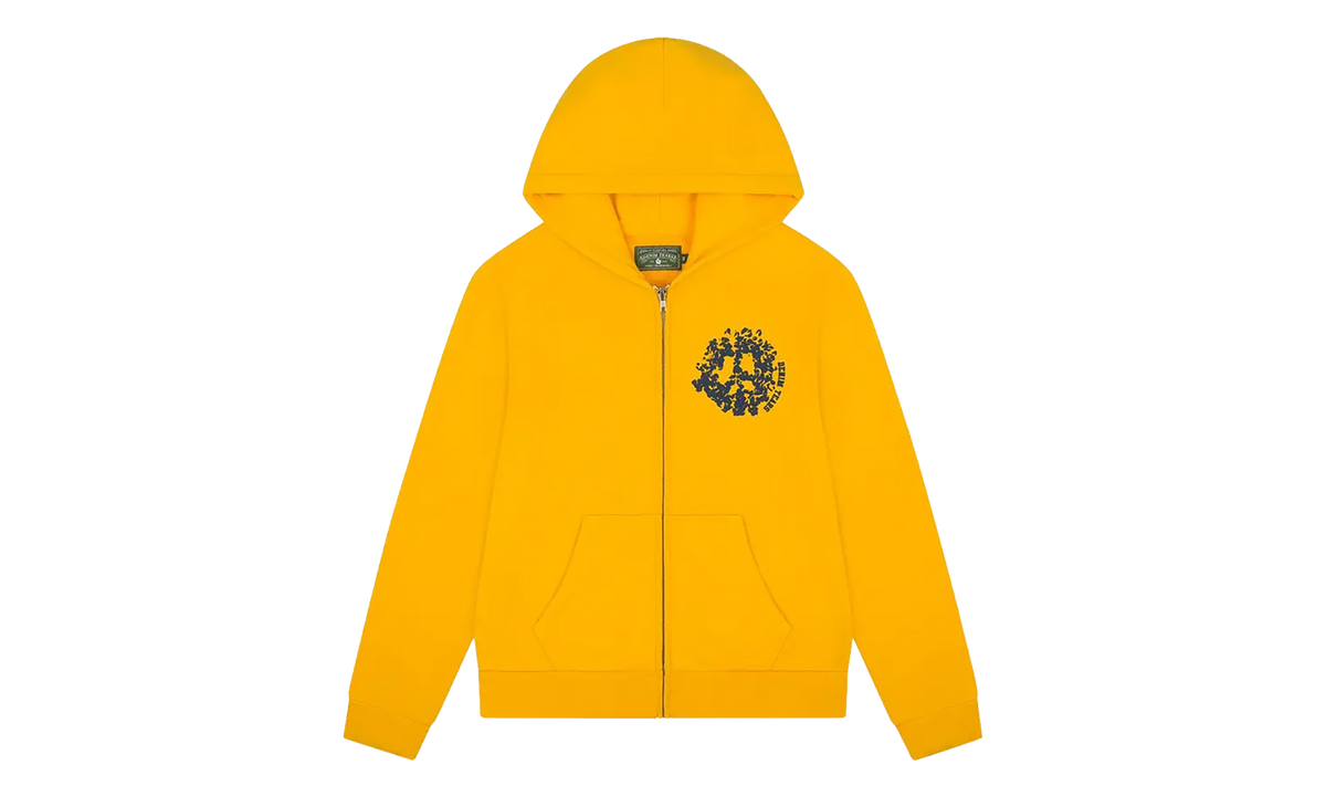 Denim University Zip Hoodie "Yellow" DT647