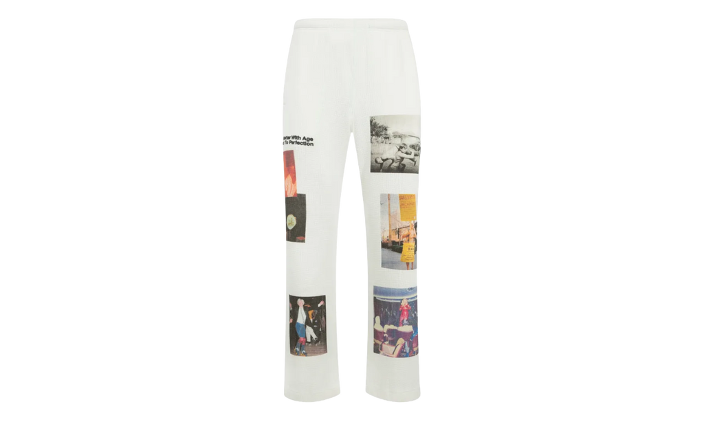 Ricky Waffle Sweatpants "White" BWA231