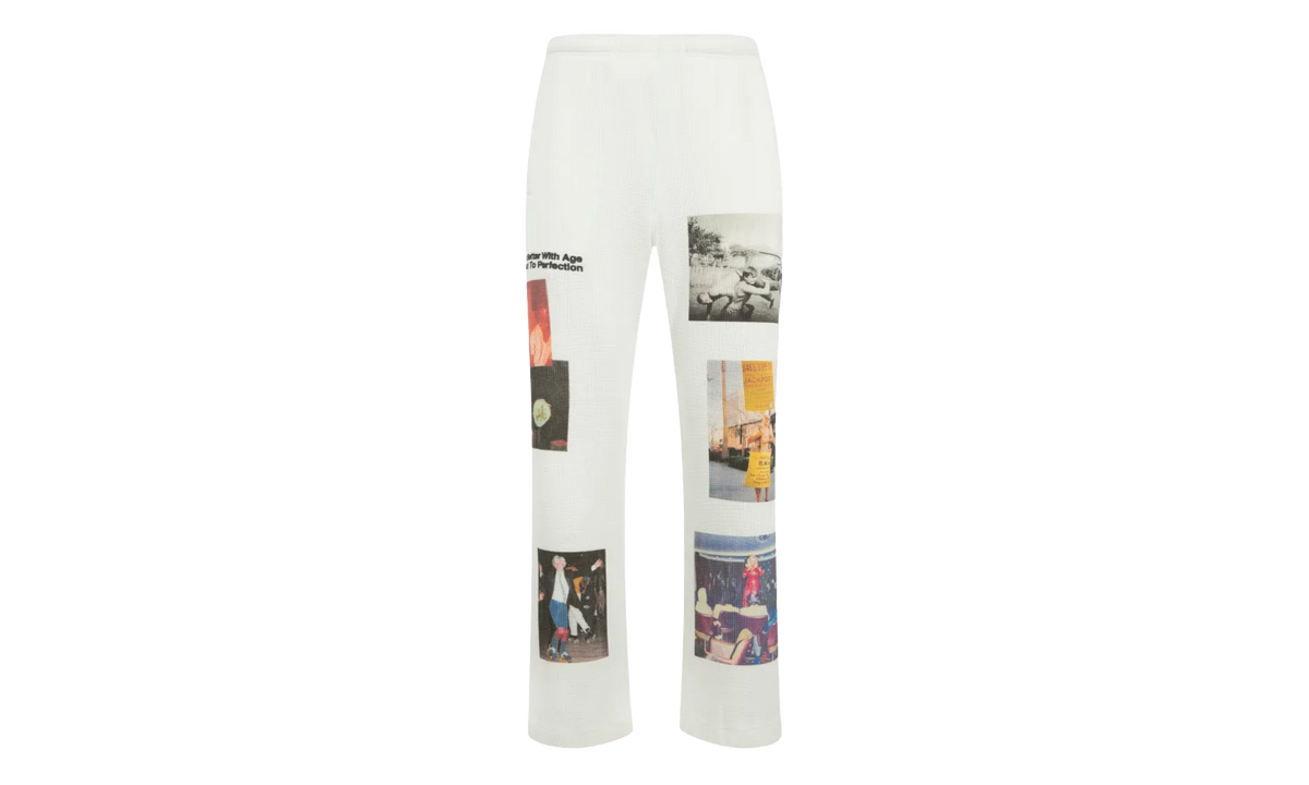 Ricky Waffle Sweatpants "White" BWA231