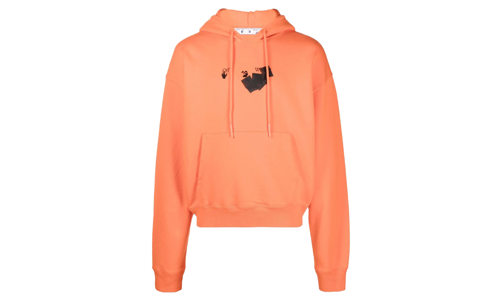 Jumbo Marker Arrows Hoodie "ORANGE" OMBB037F21FLE0162010