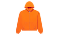 Overprint Zip Hoodie "Tangerine" SP5der657