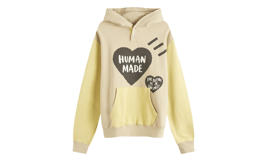Colorblock Hoodie "Beige" HM28CS023 BEIG