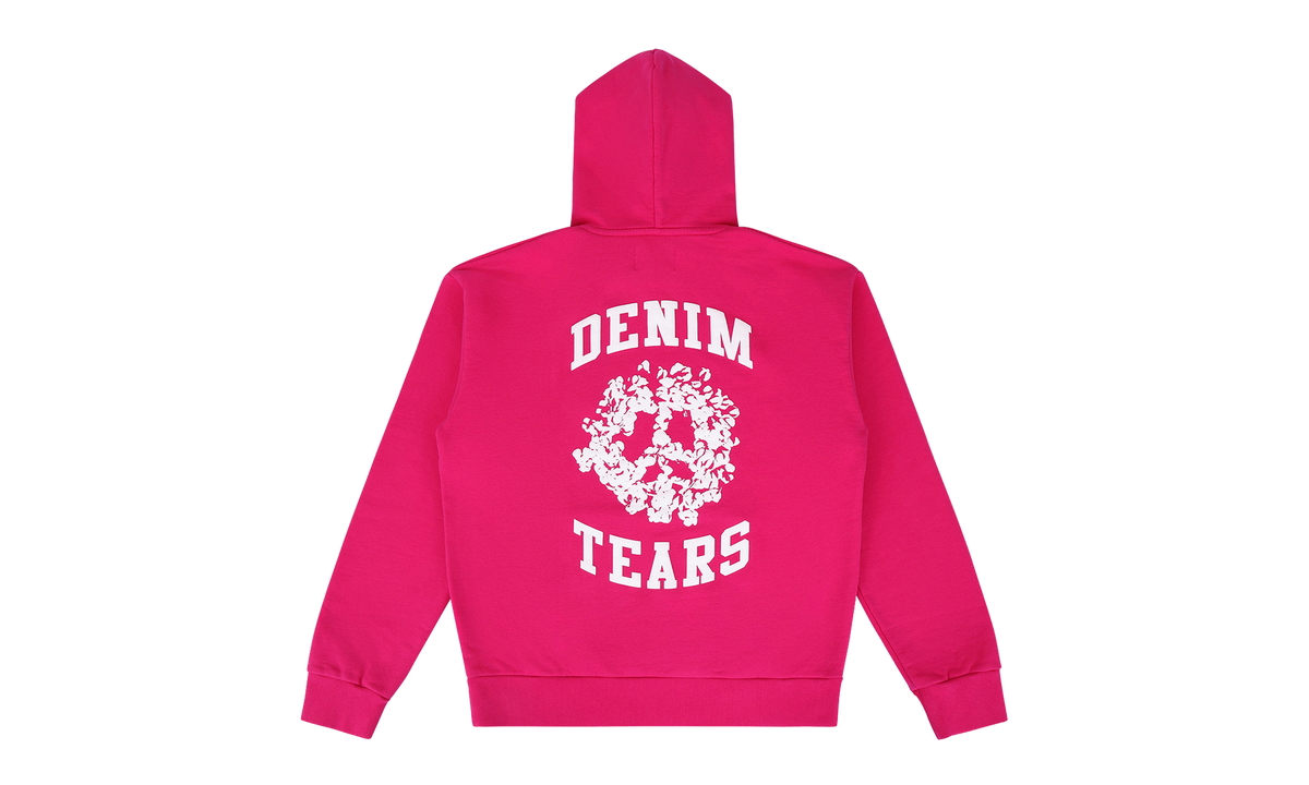 Denim University Hoodie "Pink White" DT628