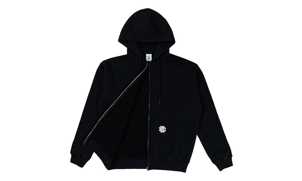 EE zip-up hoodie "FW23 - Black/Grey" EE833