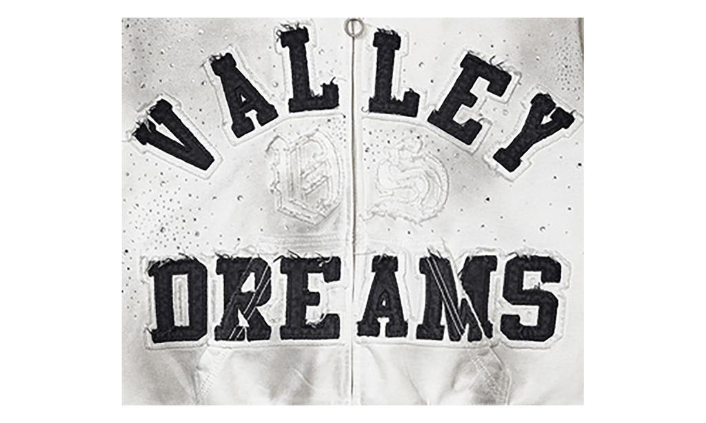 Classico Zip Up Hoodie "White" VAL145