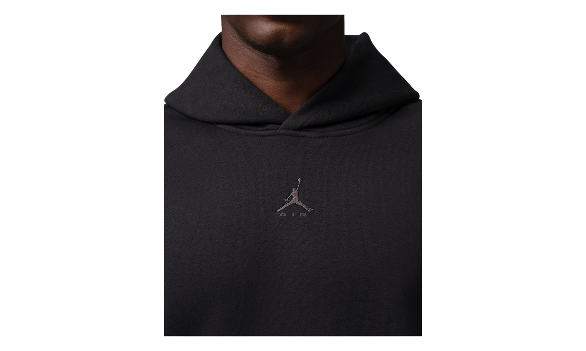 Brooklyn Oversized Fleece Pullover Hoodie "Black" IM8911 010