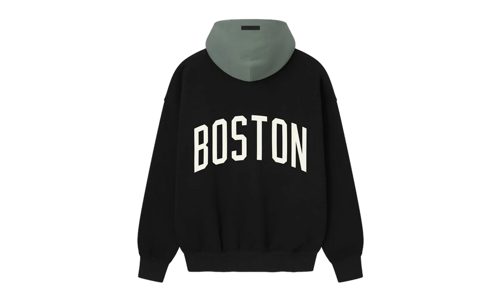 CELTICS SPORTS FIT HOODIE "BLACK / BALSAM GREEN" 192NB256407F