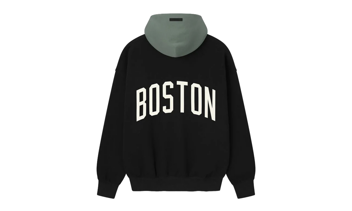 CELTICS SPORTS FIT HOODIE "BLACK / BALSAM GREEN" 192NB256407F