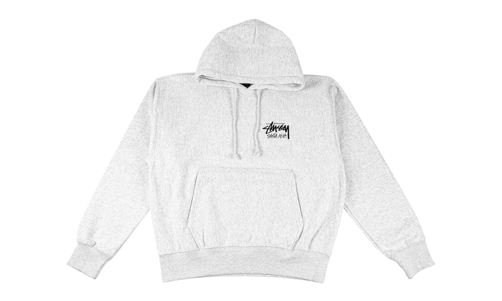 Basic Hoodie "Santa Ana Exclusive - Heather Grey" STUS541