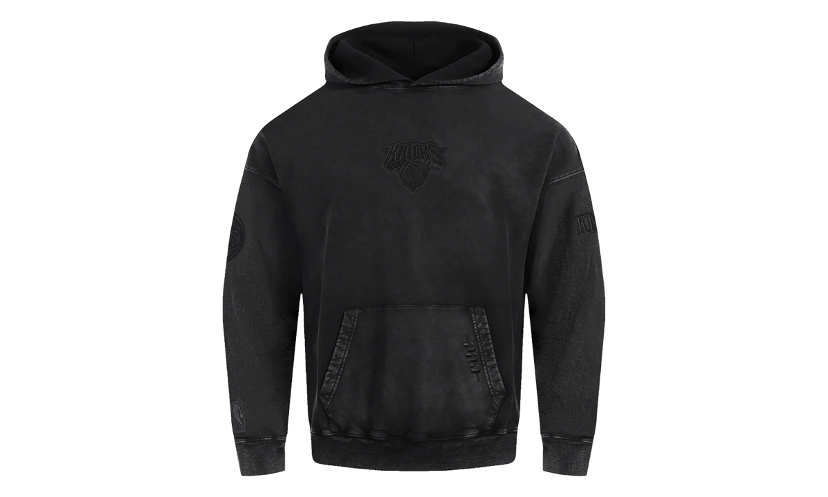 New York Knicks Classic Enzyme Wash Hoodie "Washed Black" BNK5516313 WBK