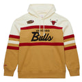 NBA HEAD COACH HOODIE BULLS "Tan-Cream" TH6293 CBUTNCR
