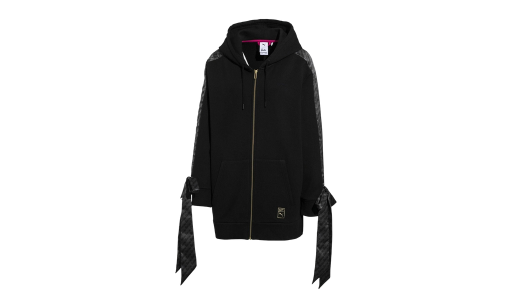 Barbie Full Zip Hoodie WMNS "Puma Black" 576768 01