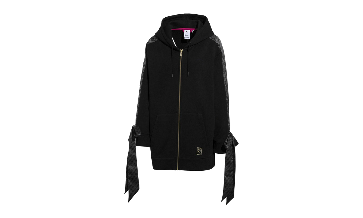 Barbie Full Zip Hoodie WMNS "Puma Black" 576768 01