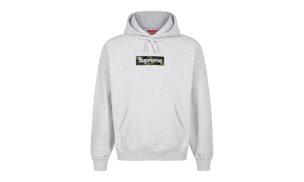 Box Logo Hoodie "FW23 - Ash Grey Camo" SU100150