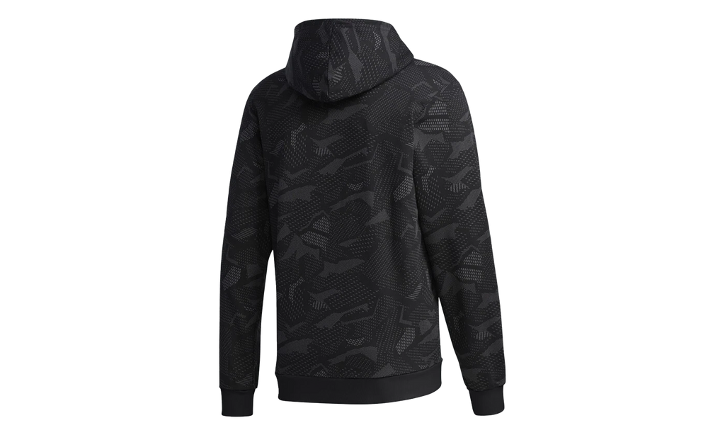 Essentials AOP Hoodie "Black / White" GD5489