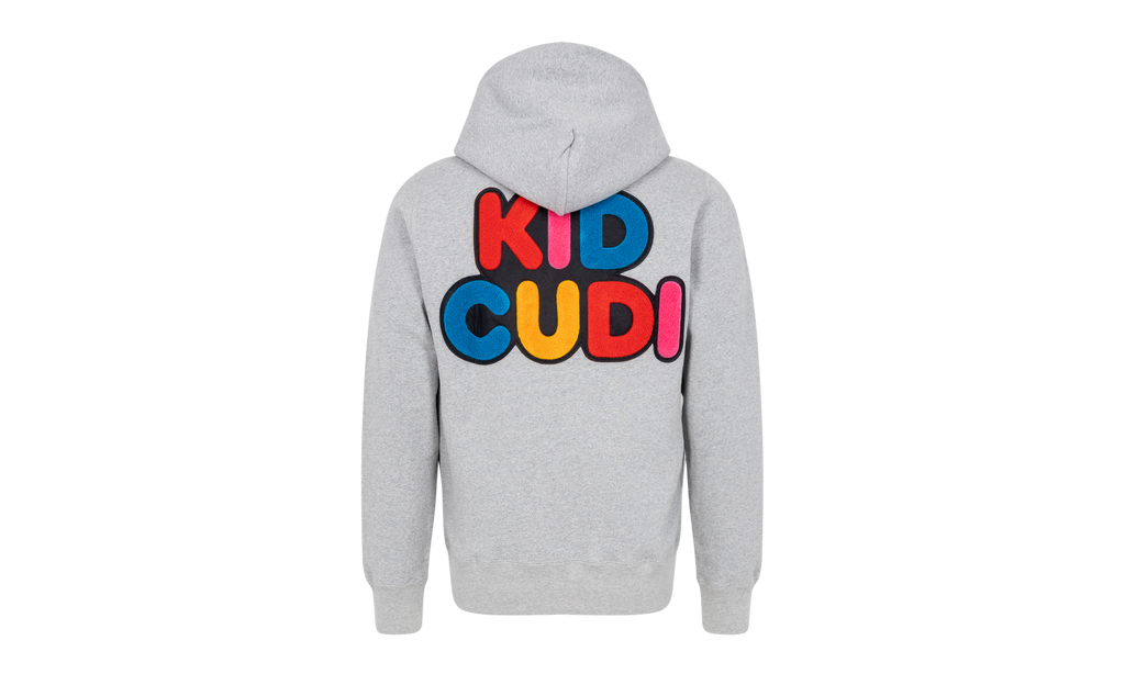 Baby Milo Pullover Hoodie "BAPE x Kid Cudi - Grey" 83122120