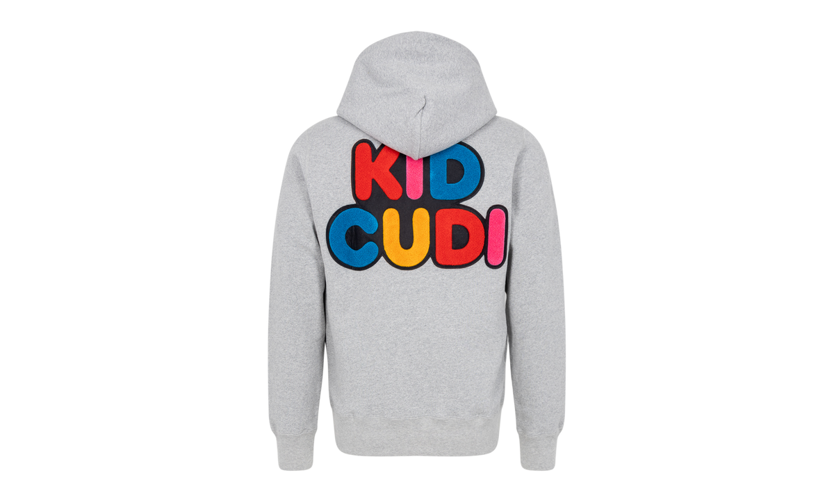 Baby Milo Pullover Hoodie "BAPE x Kid Cudi - Grey" 83122120