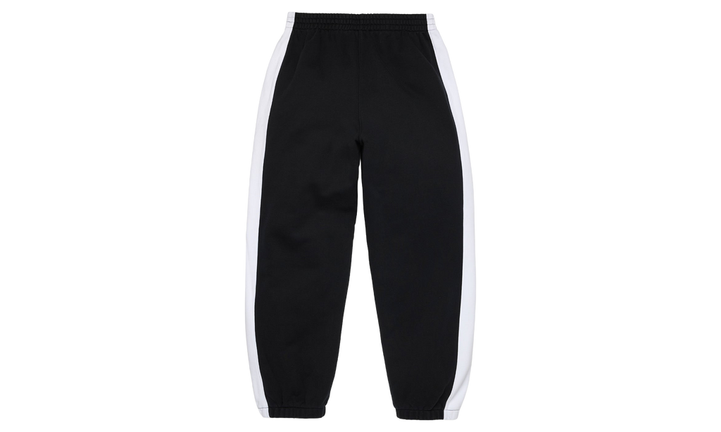 Denim U Paneled Sweatpants "Black" DT908