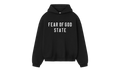 90's Pullover Hoodie "Jet Black" 192SP256210F