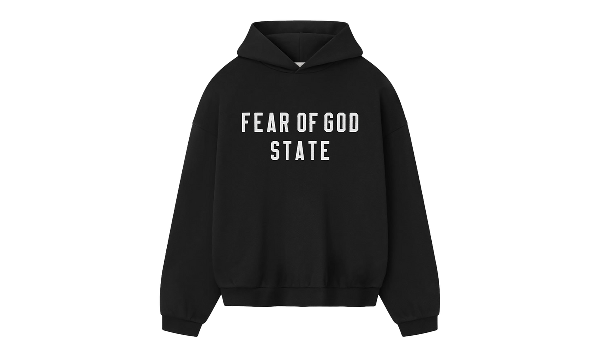 90's Pullover Hoodie "Jet Black" 192SP256210F