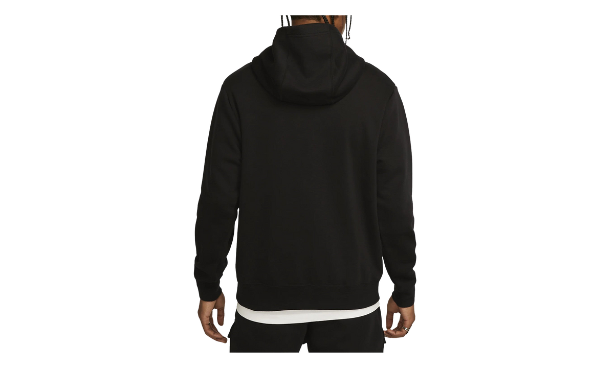 Air Fleece Pullover Hoodie "Black / Summit White" FN7691 010