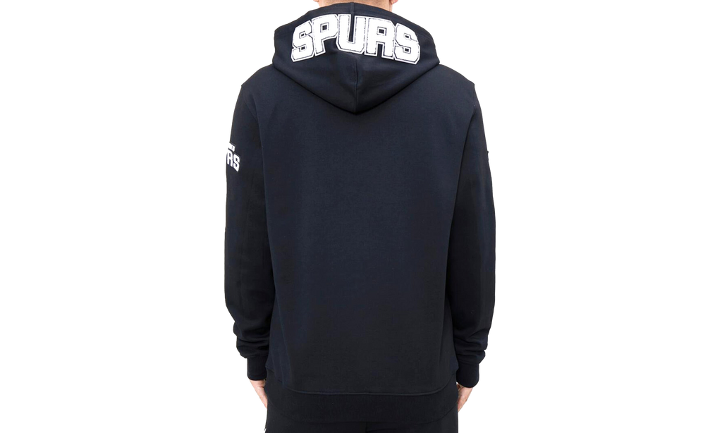 MLB San Antonio Spurs Logo /Silver P/O Hoodie "Black" BSA551952 BLK