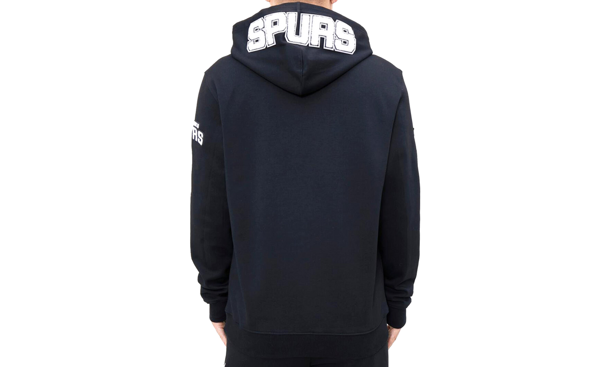 MLB San Antonio Spurs Logo /Silver P/O Hoodie "Black" BSA551952 BLK