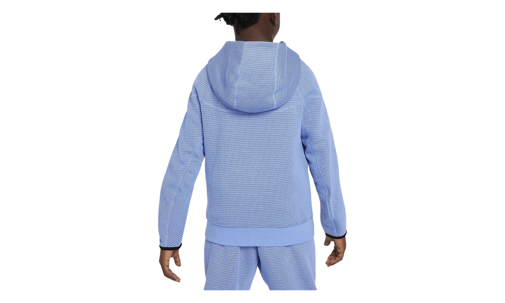 Sportswear Tech Fleece Winterized Full-Zip Hoodie GS "Polar / Midnight Navy / Black" FJ6023 450