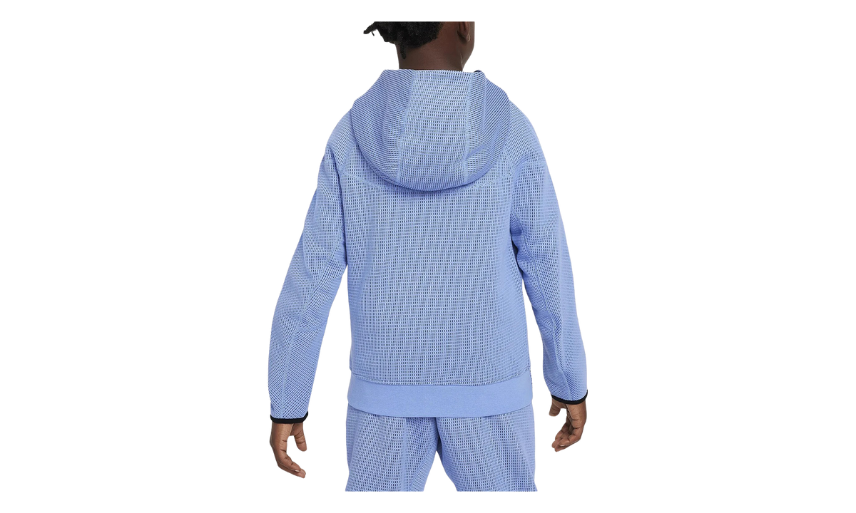 Sportswear Tech Fleece Winterized Full-Zip Hoodie GS "Polar / Midnight Navy / Black" FJ6023 450