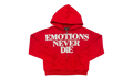 End Rhinestone Hoodie "Red" MIXE042