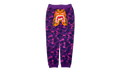 Color Camo Tiger Sweatpants "Purple" 001PTE701003X PURPLE