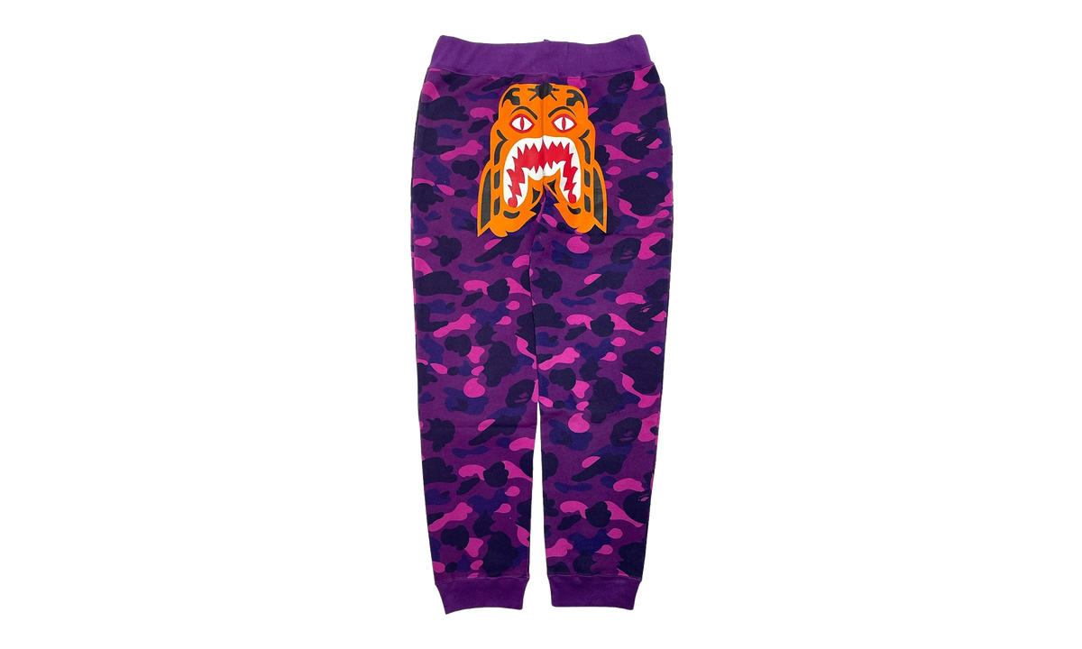 Color Camo Tiger Sweatpants "Purple" 001PTE701003X PURPLE