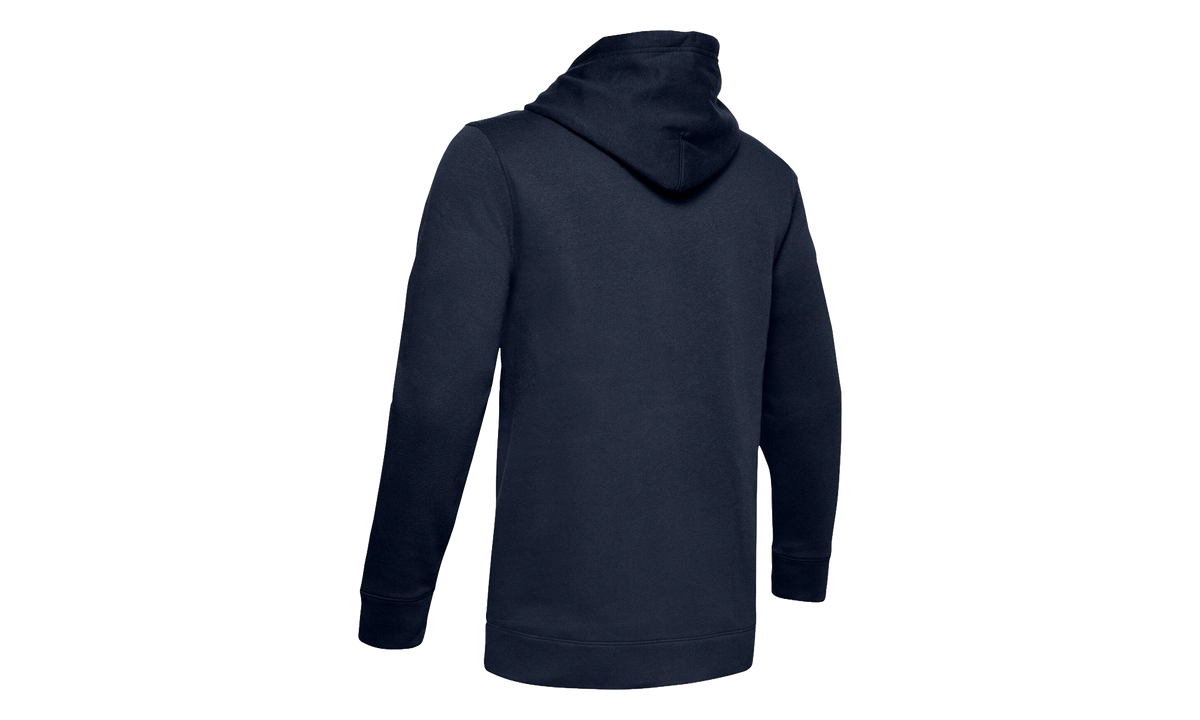 Hustle Fleece Hoodie "Midnight Navy / White" 1300123 410