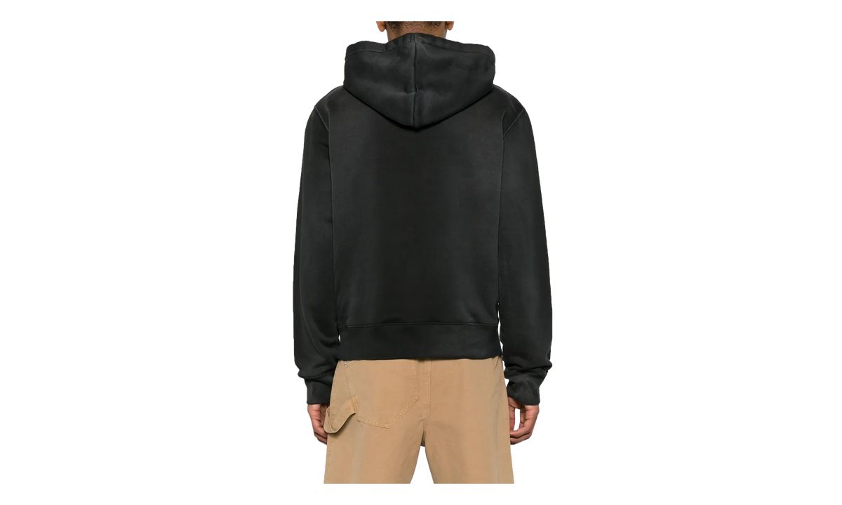 Track Logo Hoodie "Black / Yellow" AMJYHD1003 051